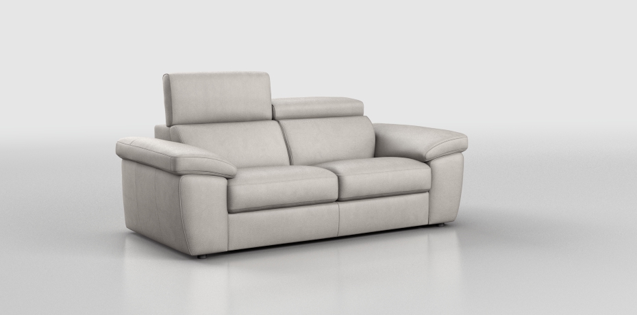 Biancane - 3 seater lateral sofa with a sliding mechanism